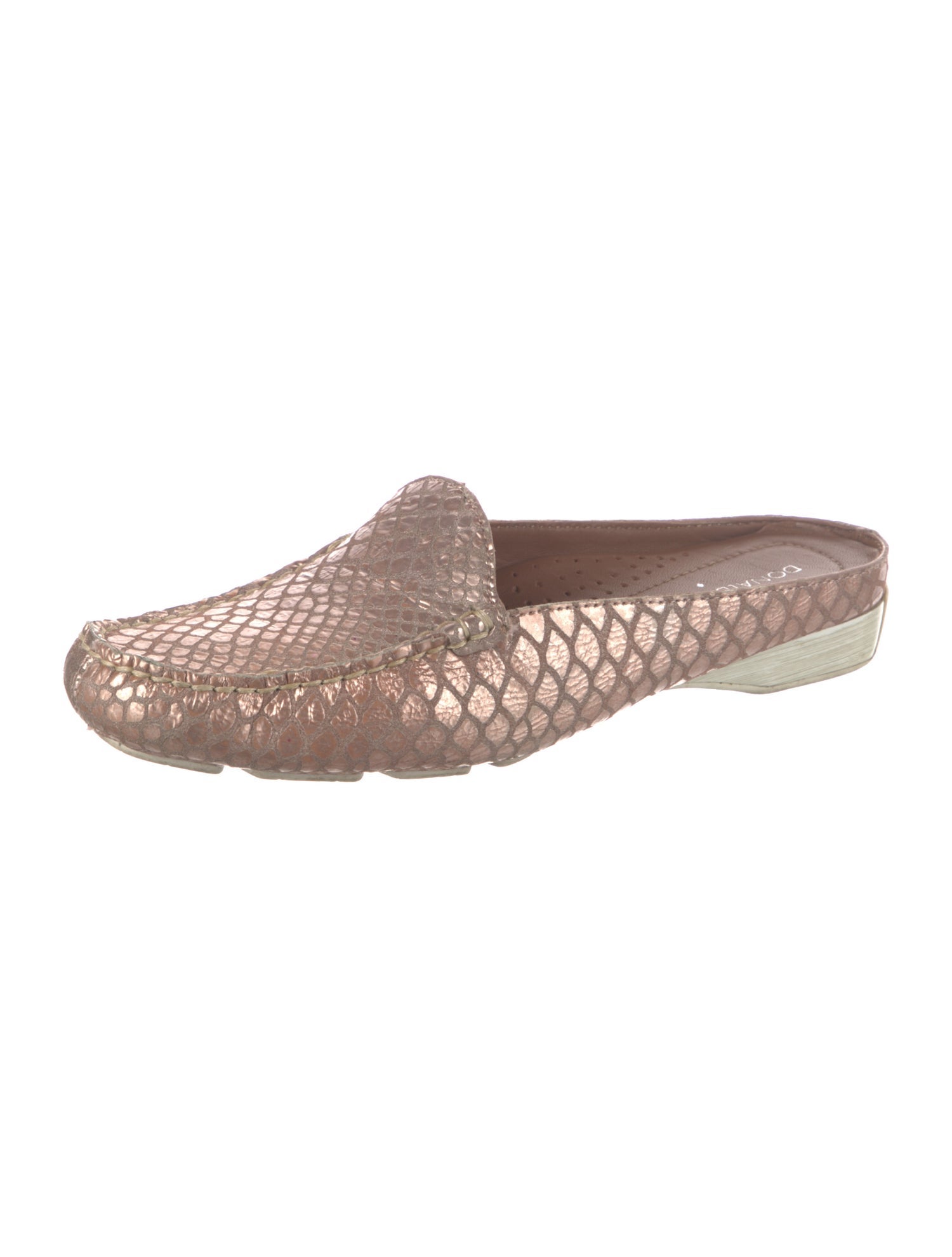 Donald Pliner Leather Mules