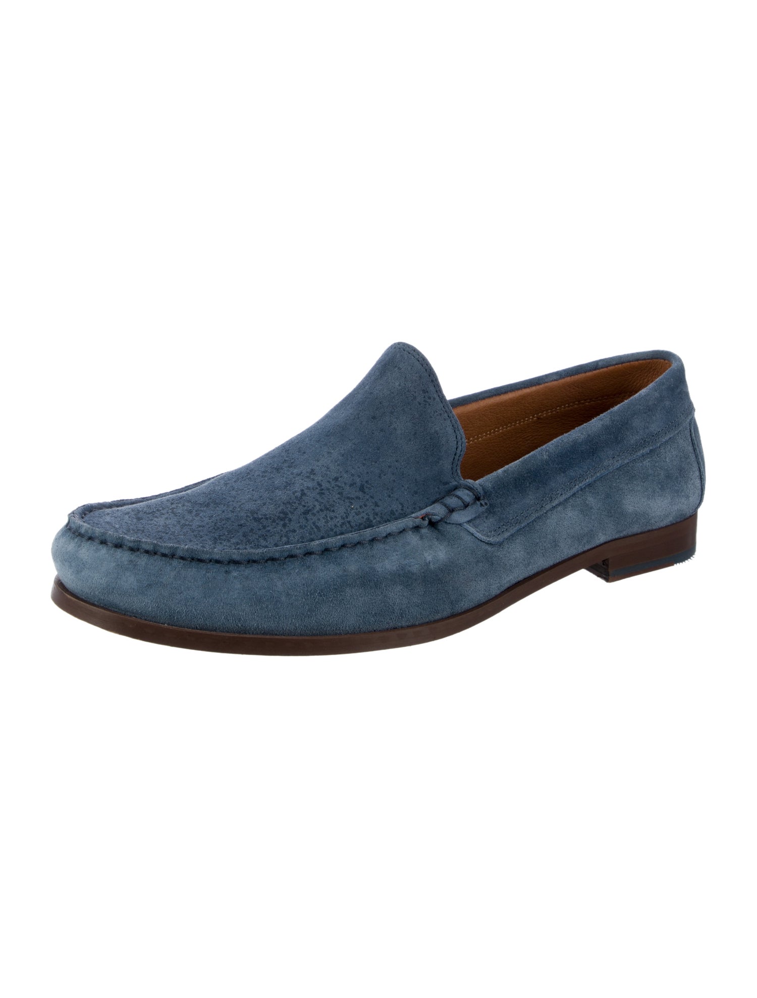 Donald Pliner Suede Dress Loafers