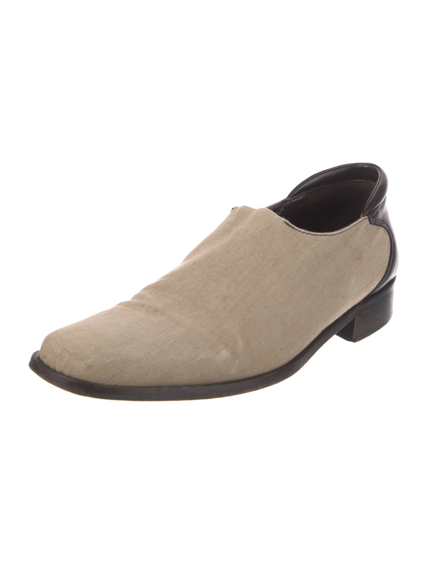Donald Pliner Canvas Dress Loafers