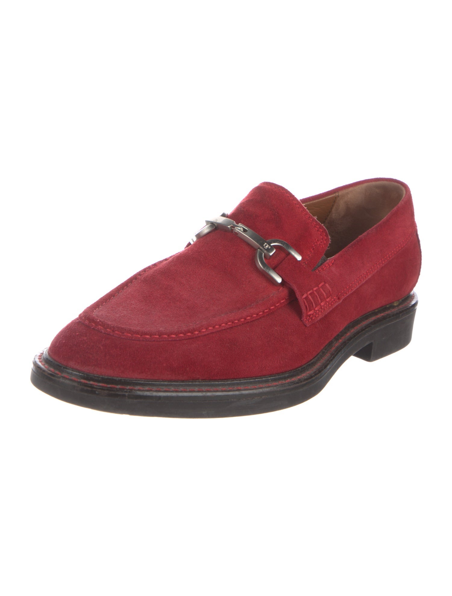 Donald Pliner Suede Loafers