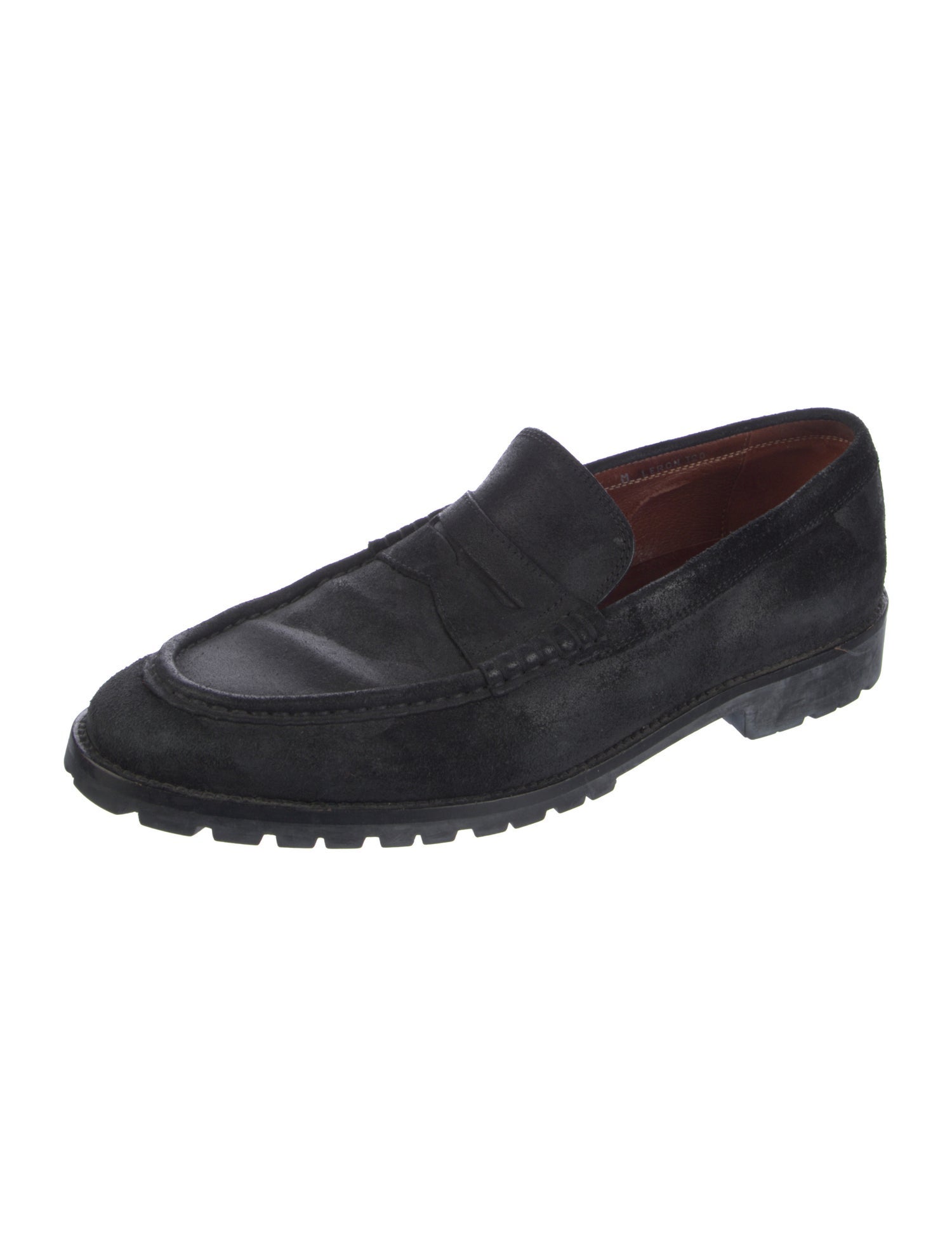 Donald Pliner Suede Dress Loafers