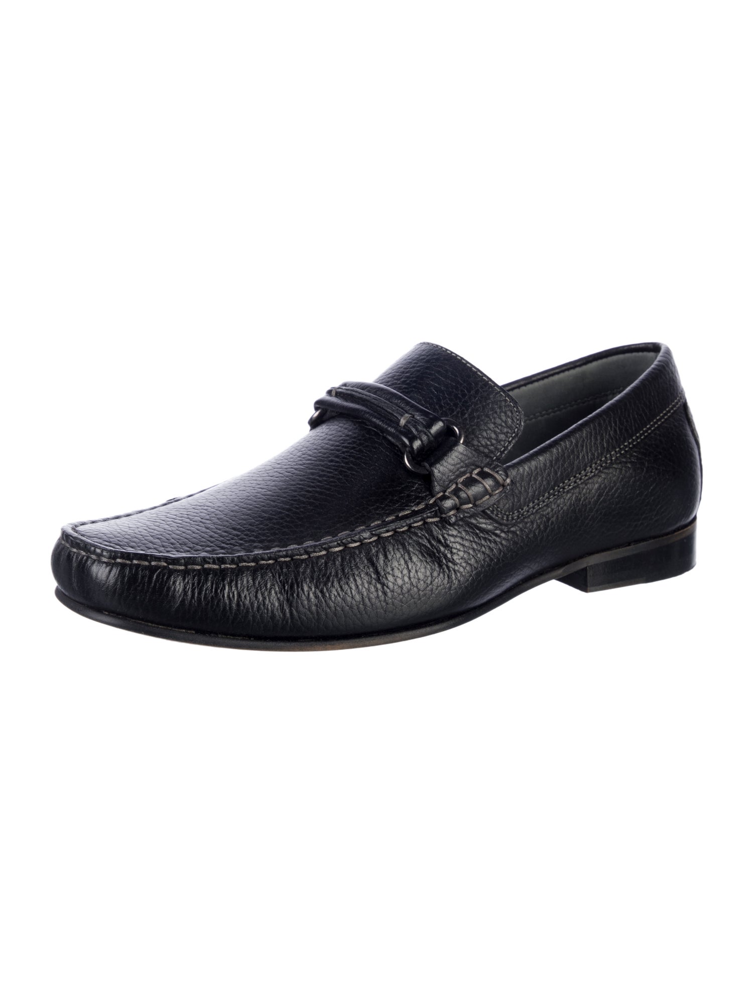 Donald Pliner Leather Dress Loafers