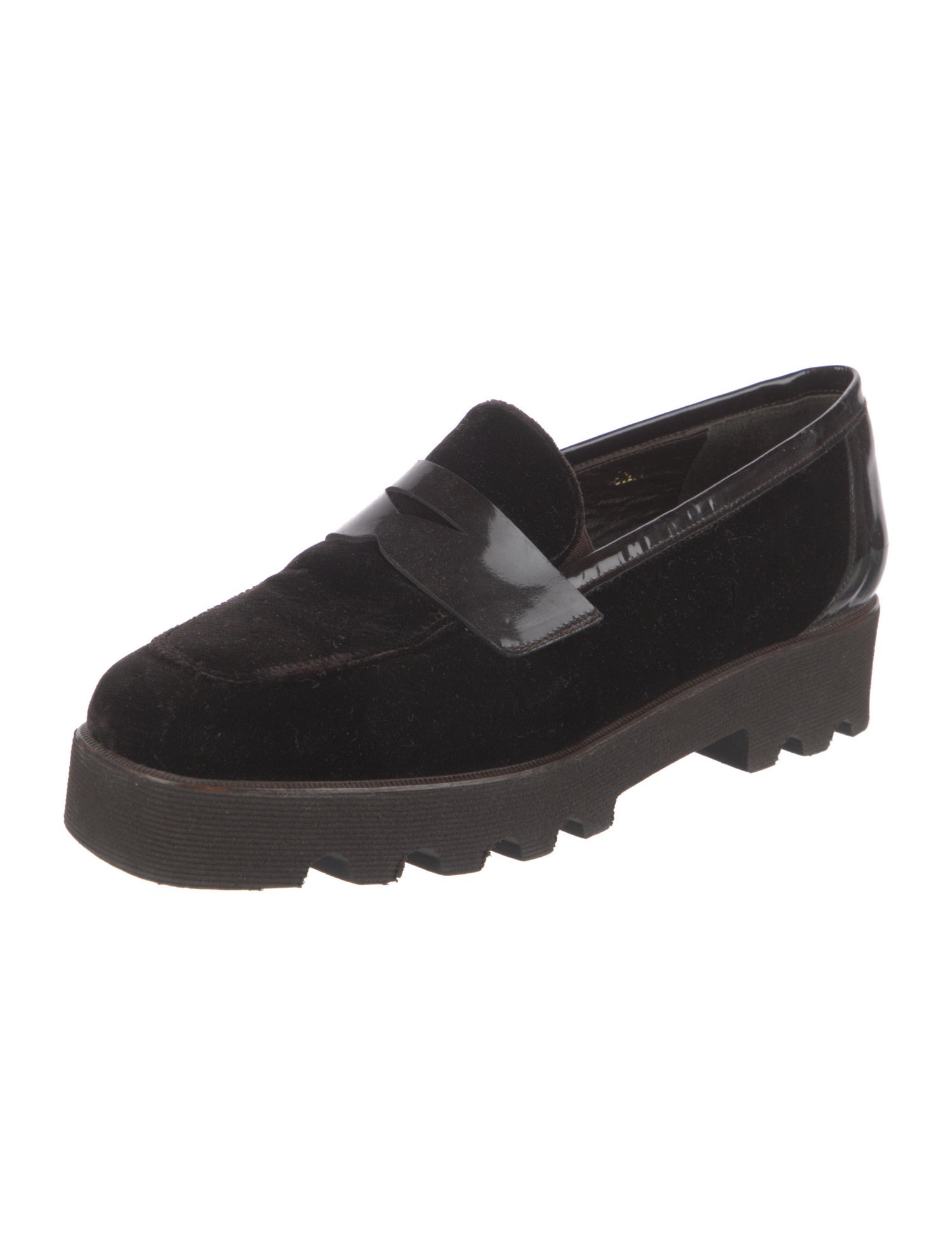 Donald Pliner Velvet Loafers