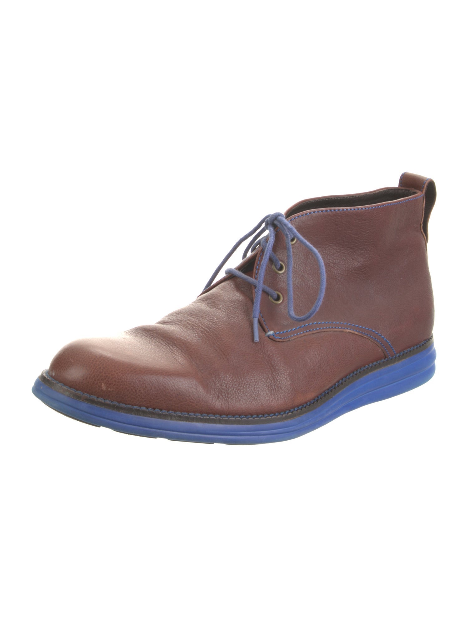 Donald Pliner Leather Lace-Up Boots