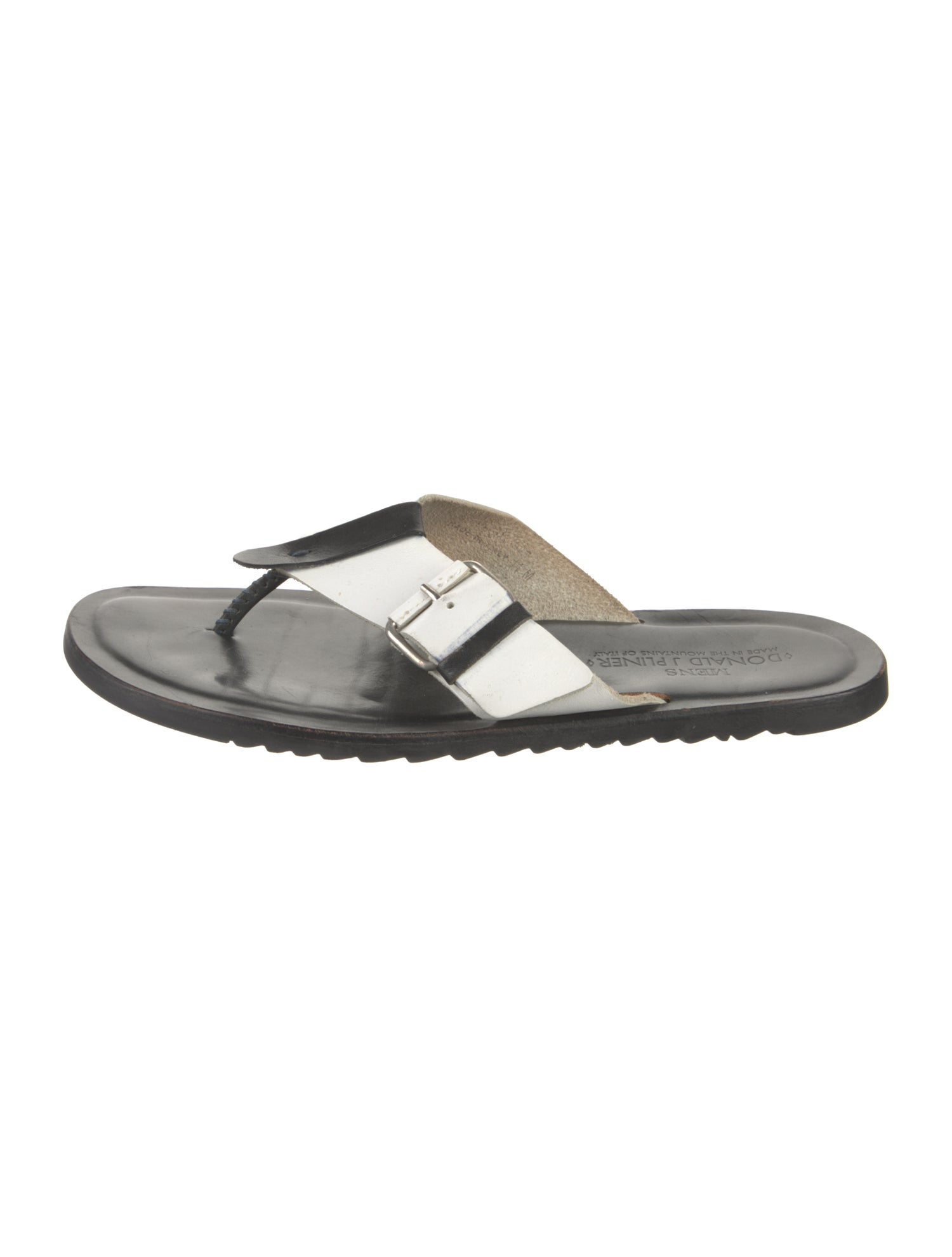 Donald Pliner Leather Flip Flops