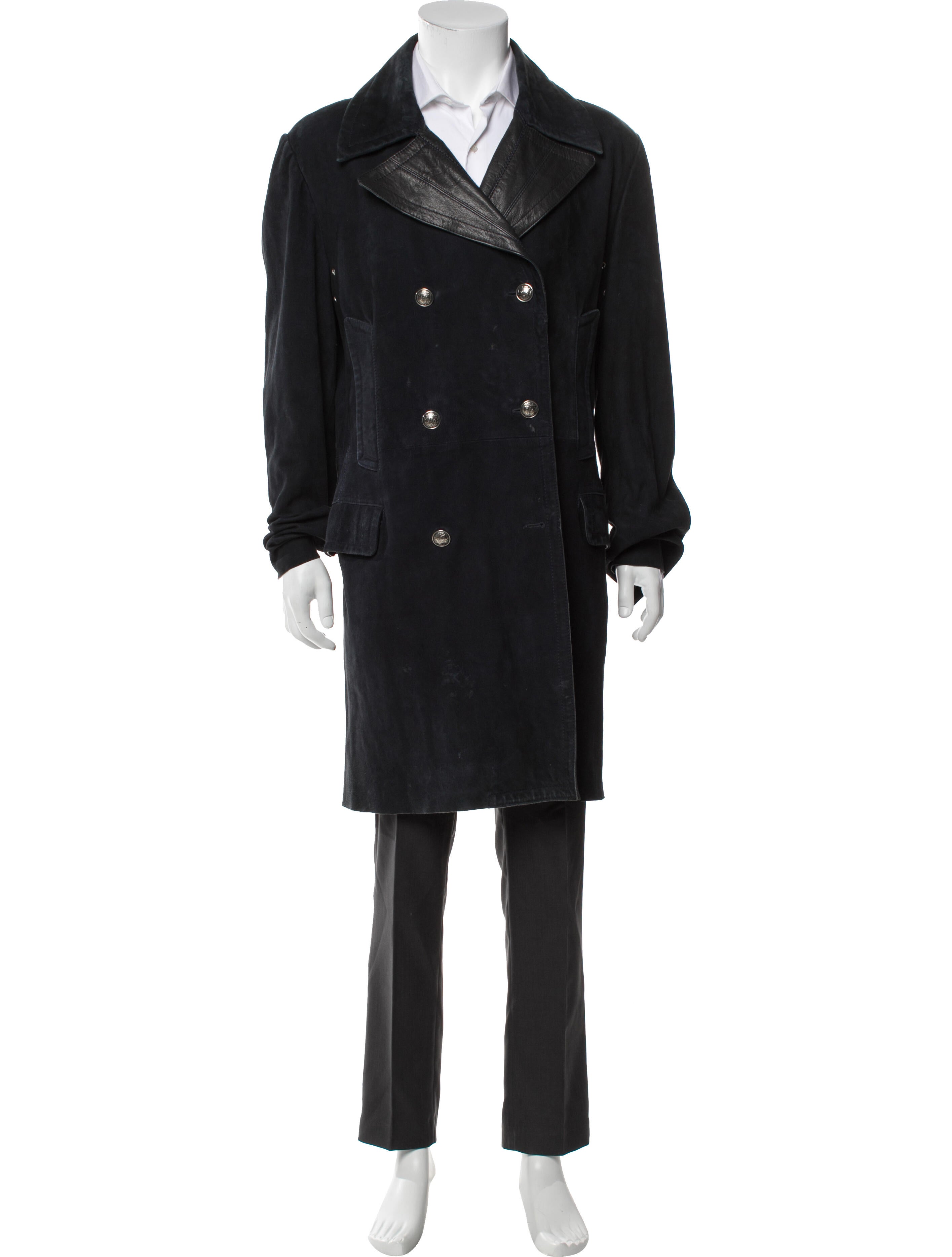 Donald Pliner Wool Trench Coat