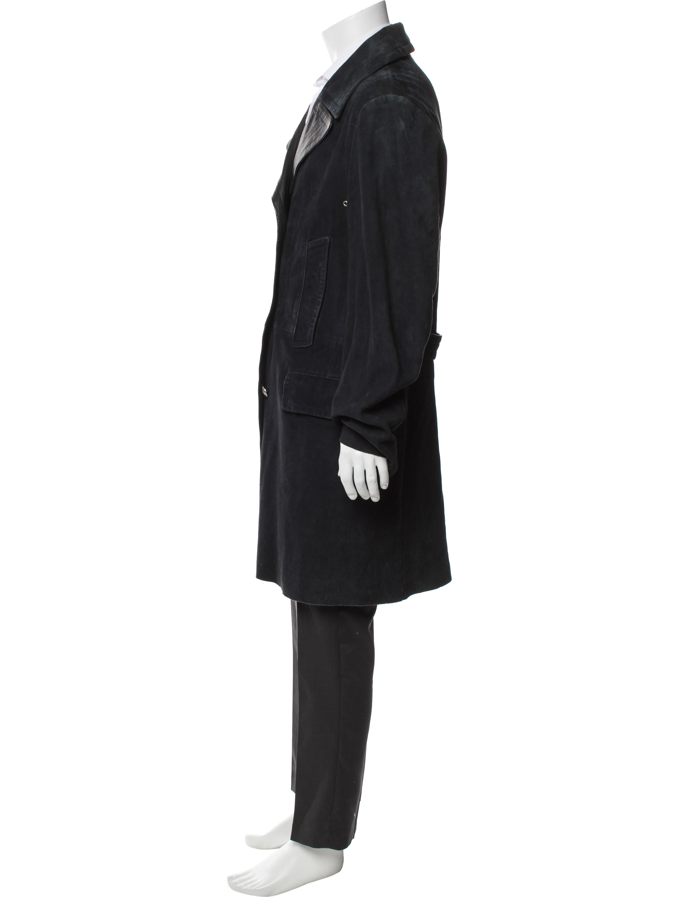 Donald Pliner Wool Trench Coat