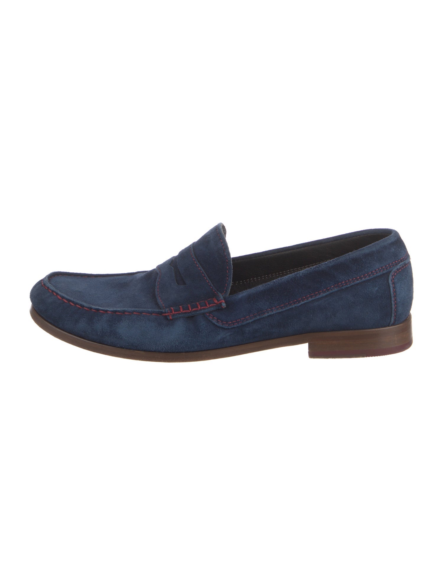 Donald Pliner Suede Dress Loafers