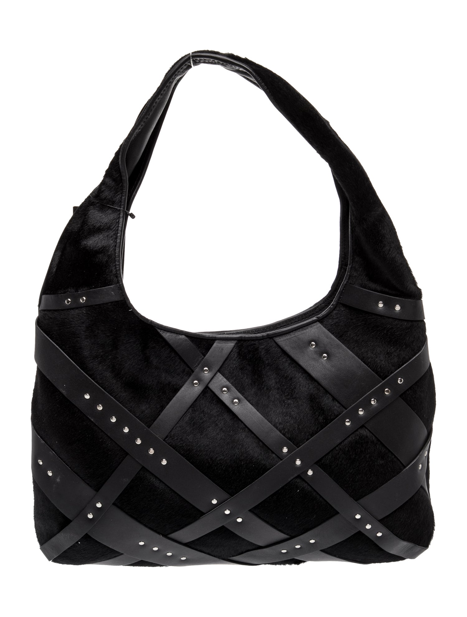 Donald Pliner Calf Hair Shoulder Bag