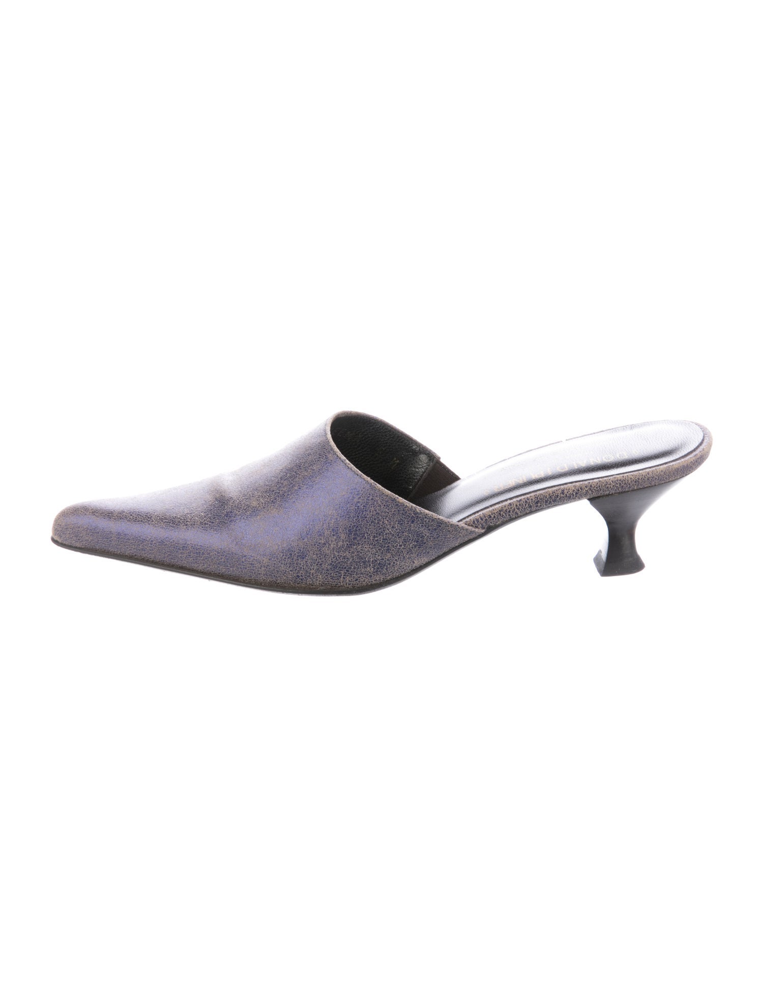 Donald Pliner Suede Mules