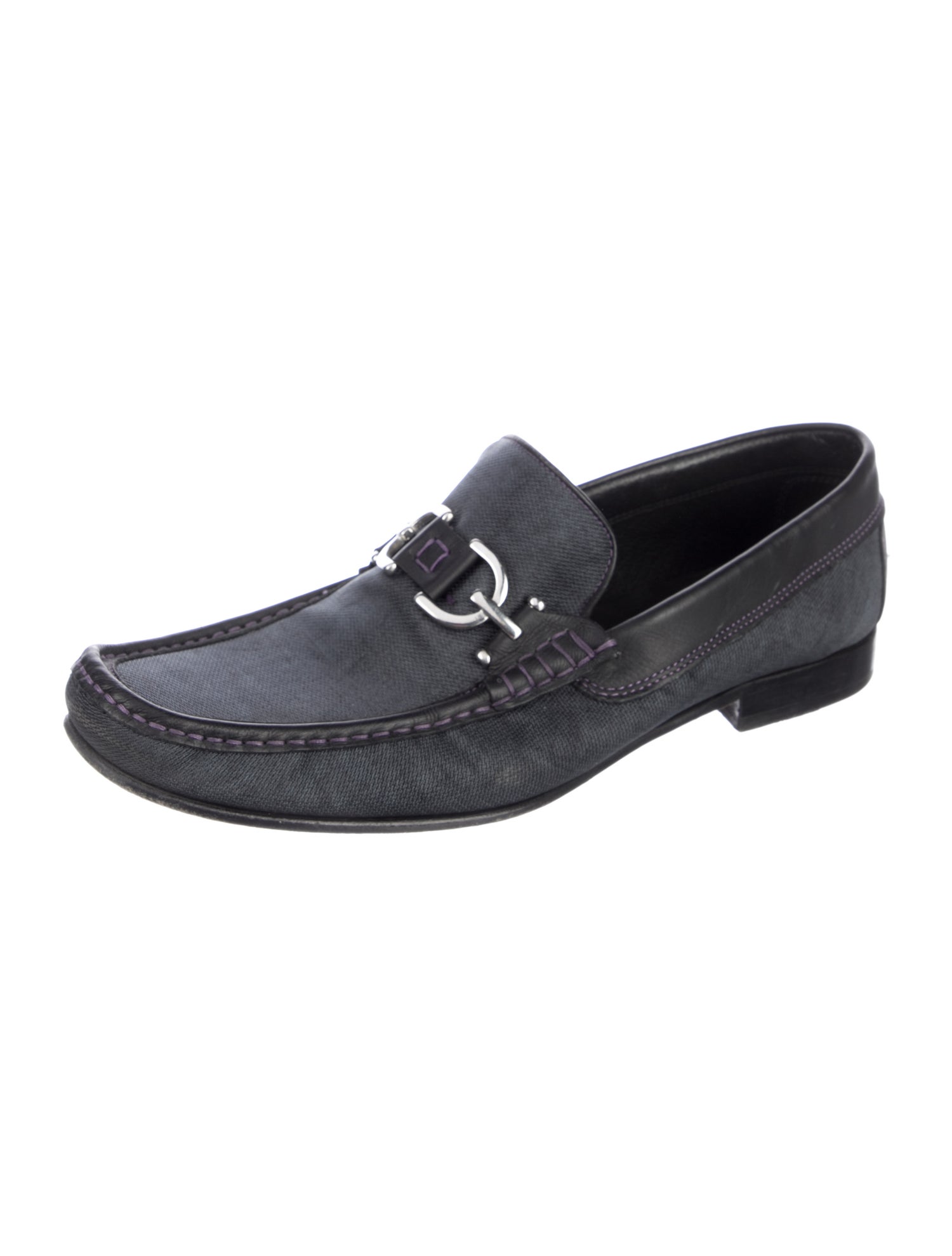 Donald Pliner Leather Dress Loafers