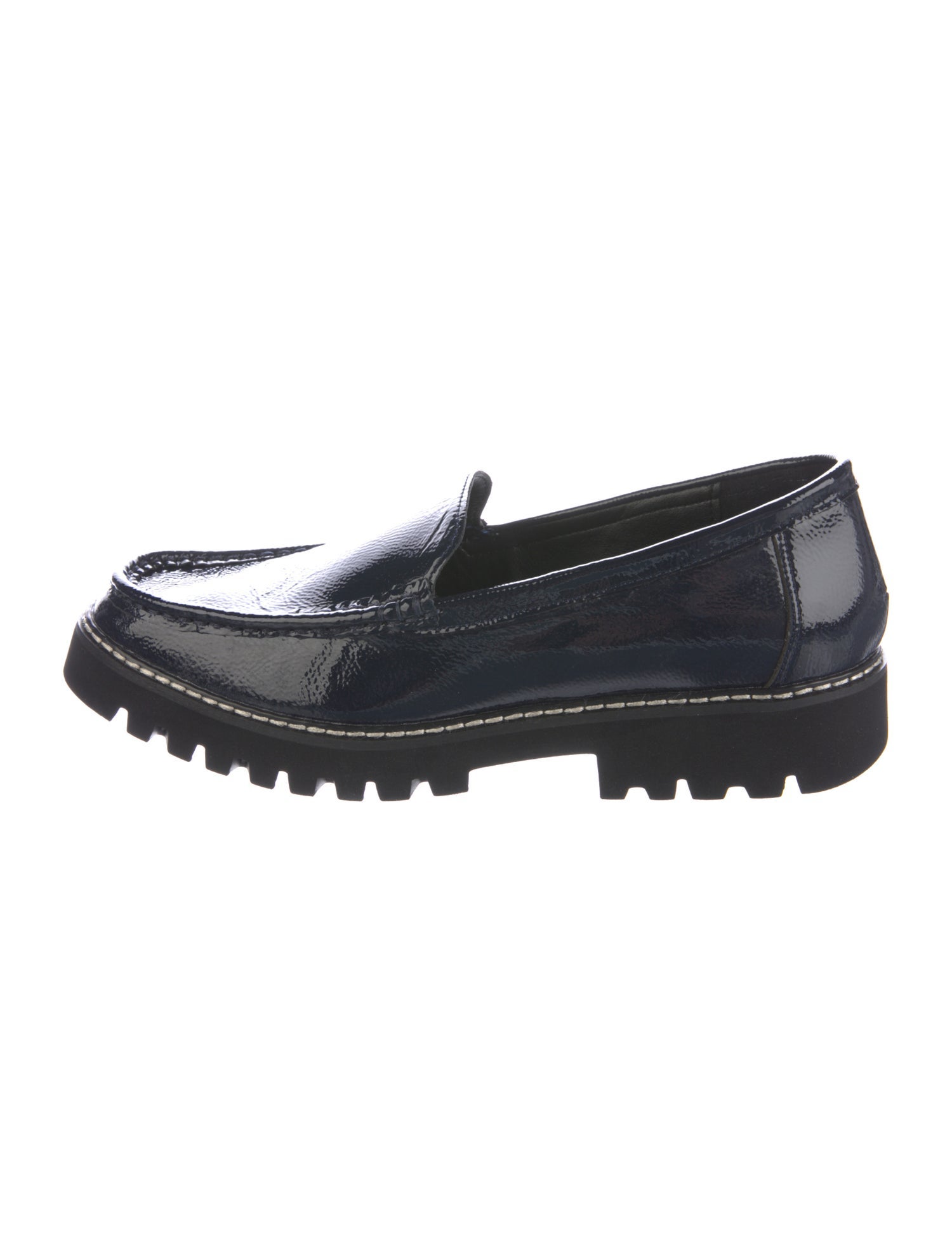 Donald Pliner Patent Leather Loafers