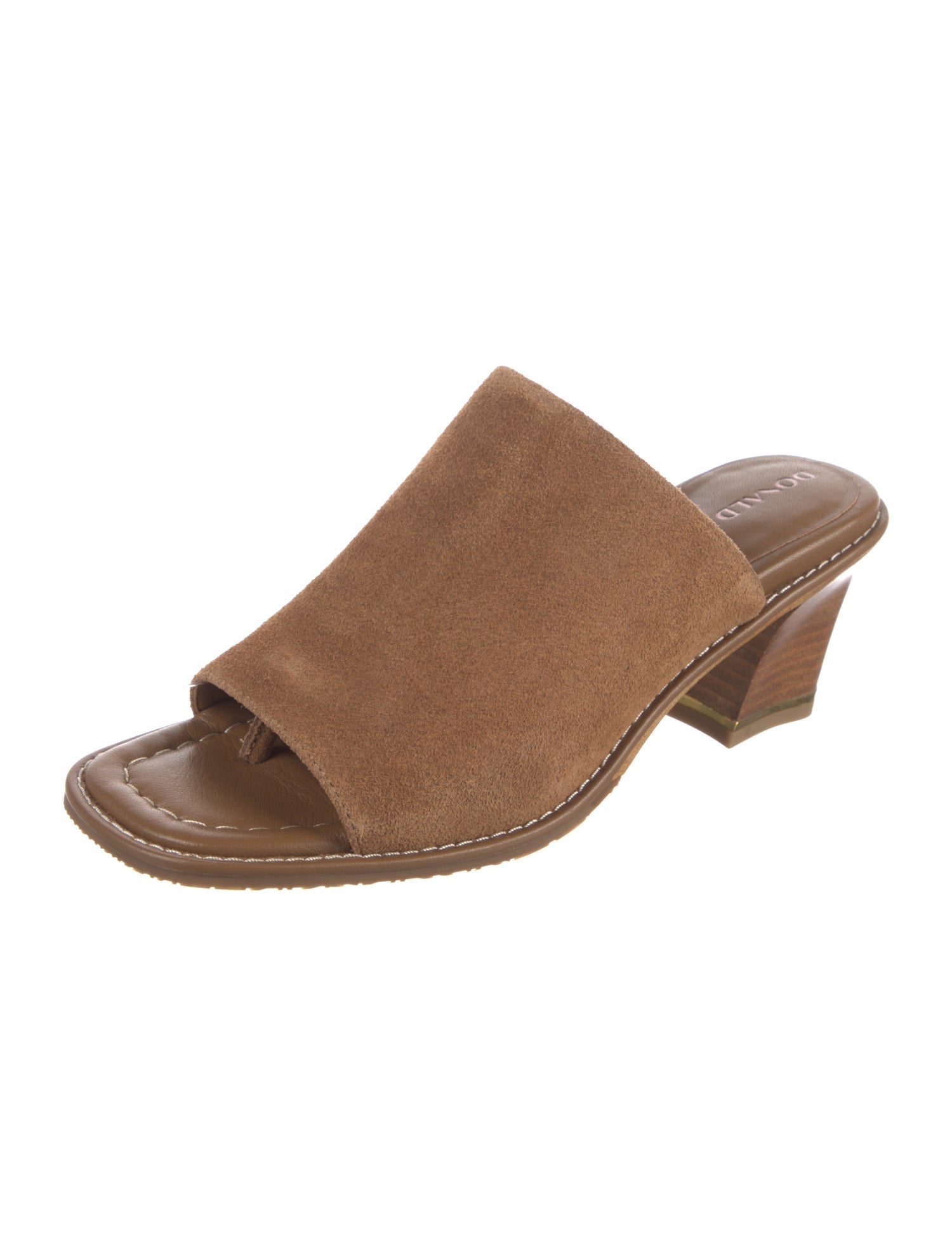 Donald Pliner Suede Mules