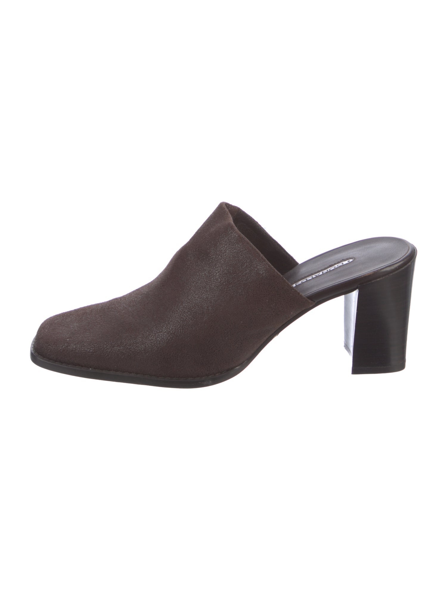 Donald Pliner Suede Mules