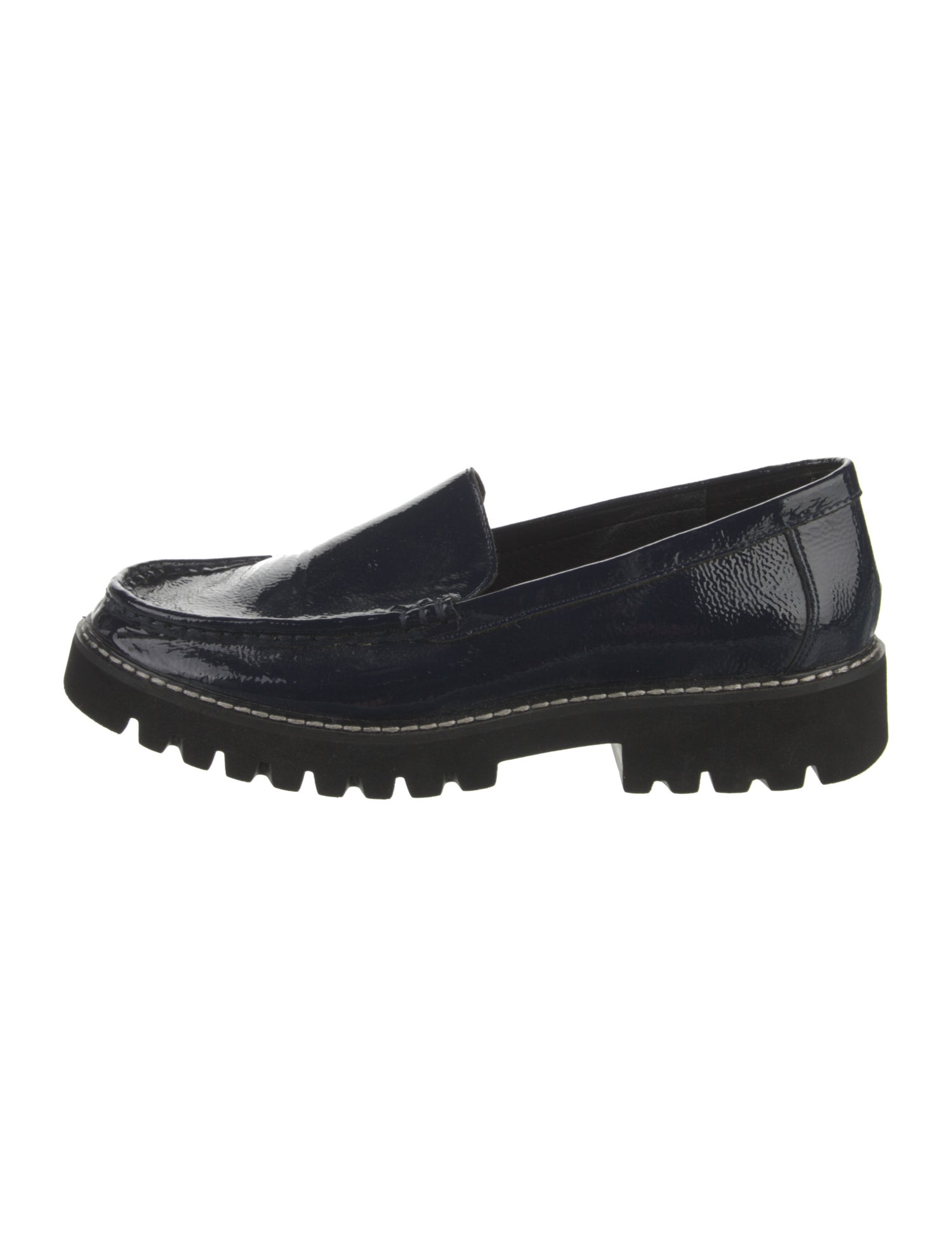 Donald Pliner Patent Leather Loafers