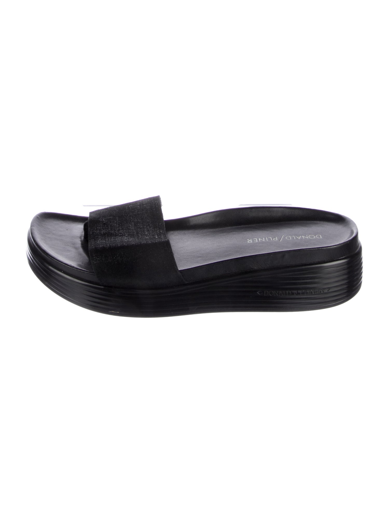 Donald Pliner Leather Slides
