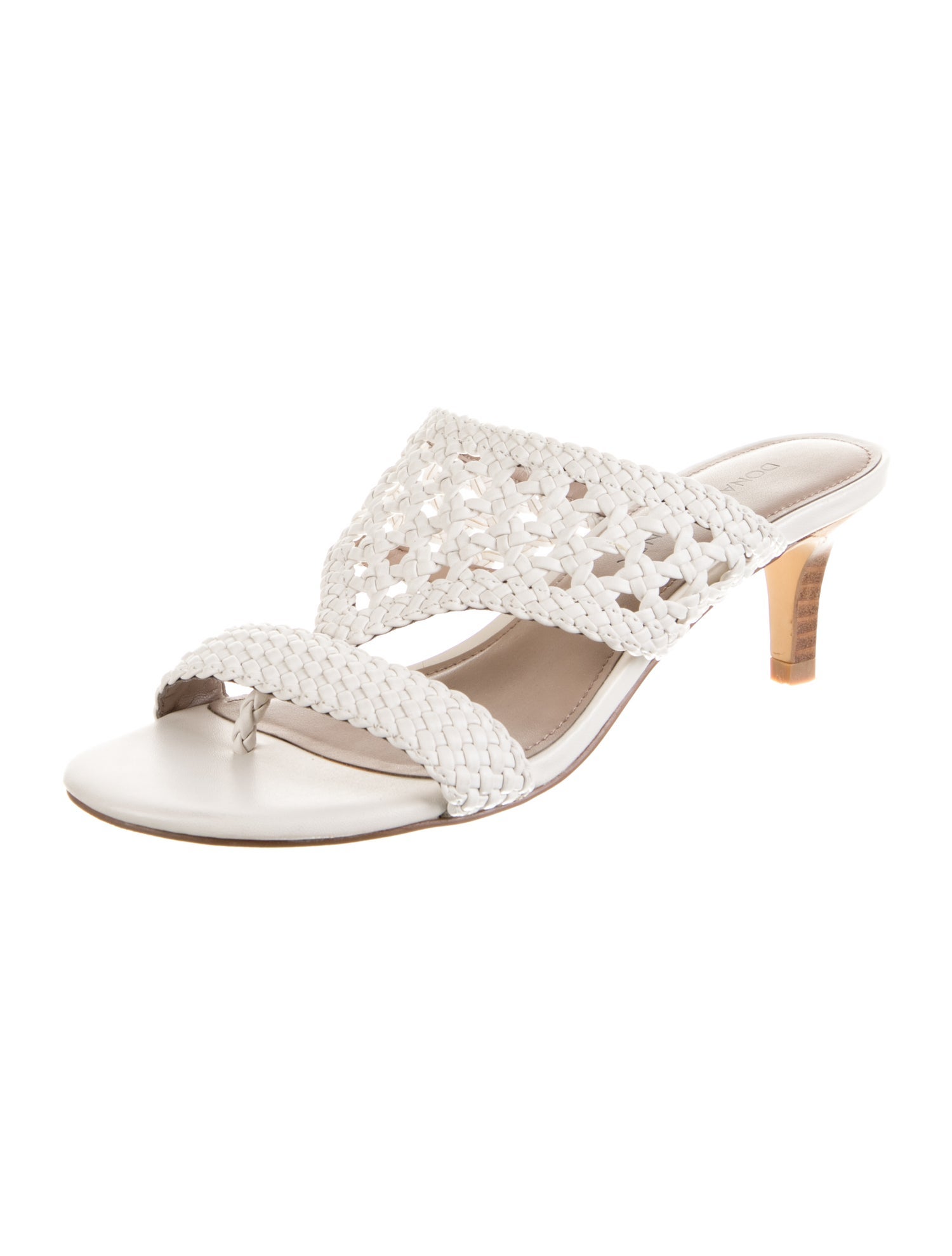 Donald Pliner Leather Slides