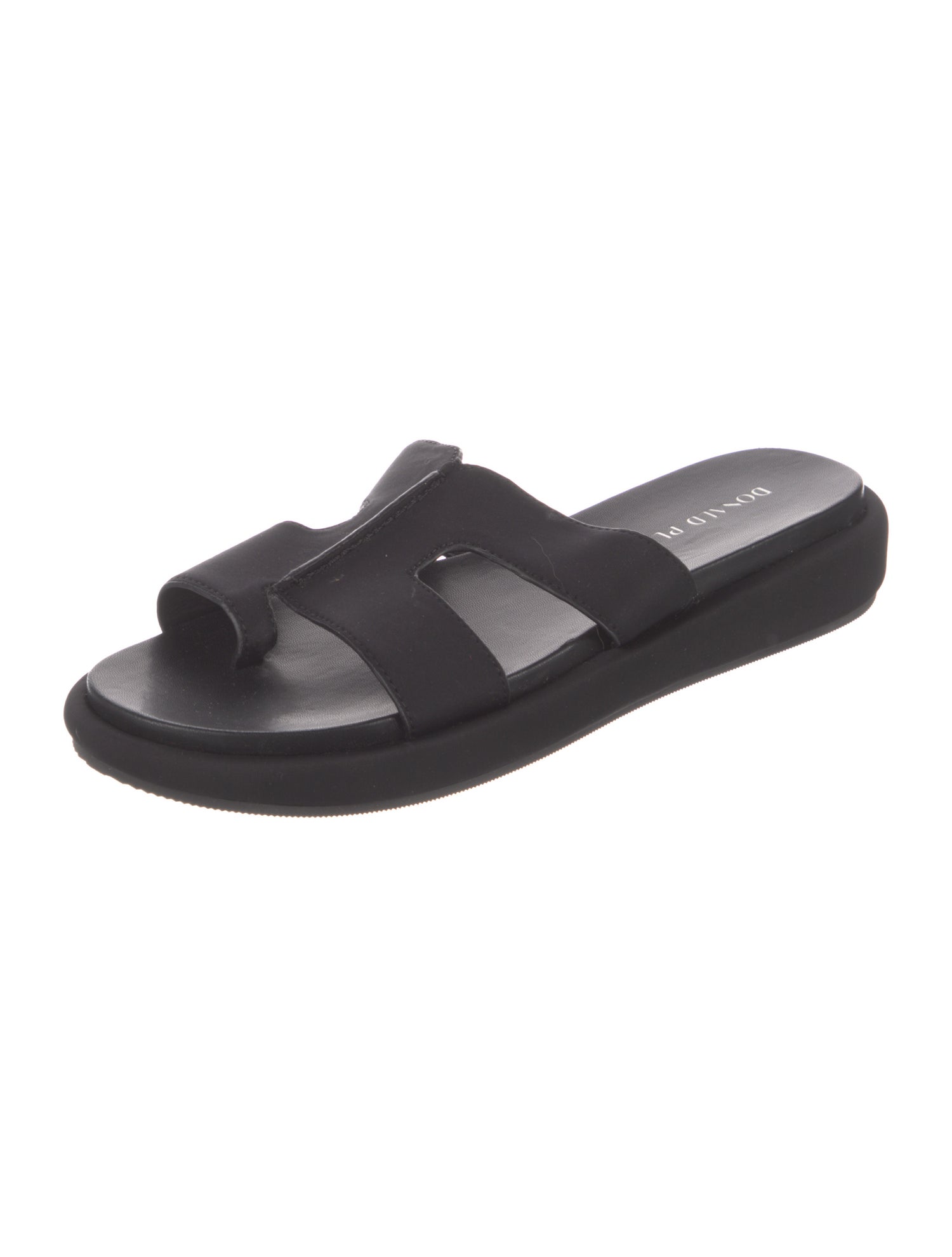 Donald Pliner Leather Slides