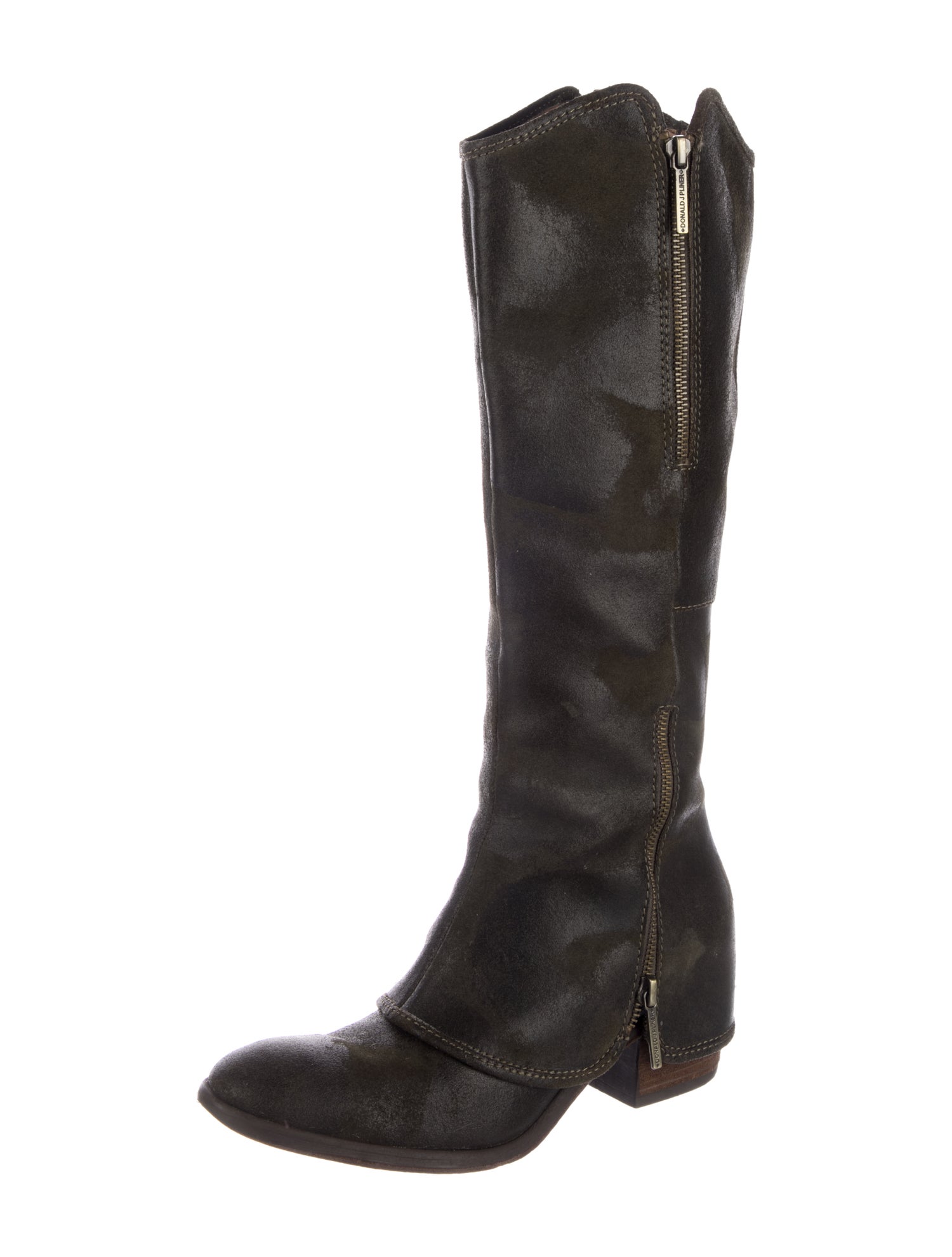 Donald Pliner Leather Riding Boots