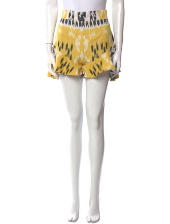 De Castro Printed Mini Skirt