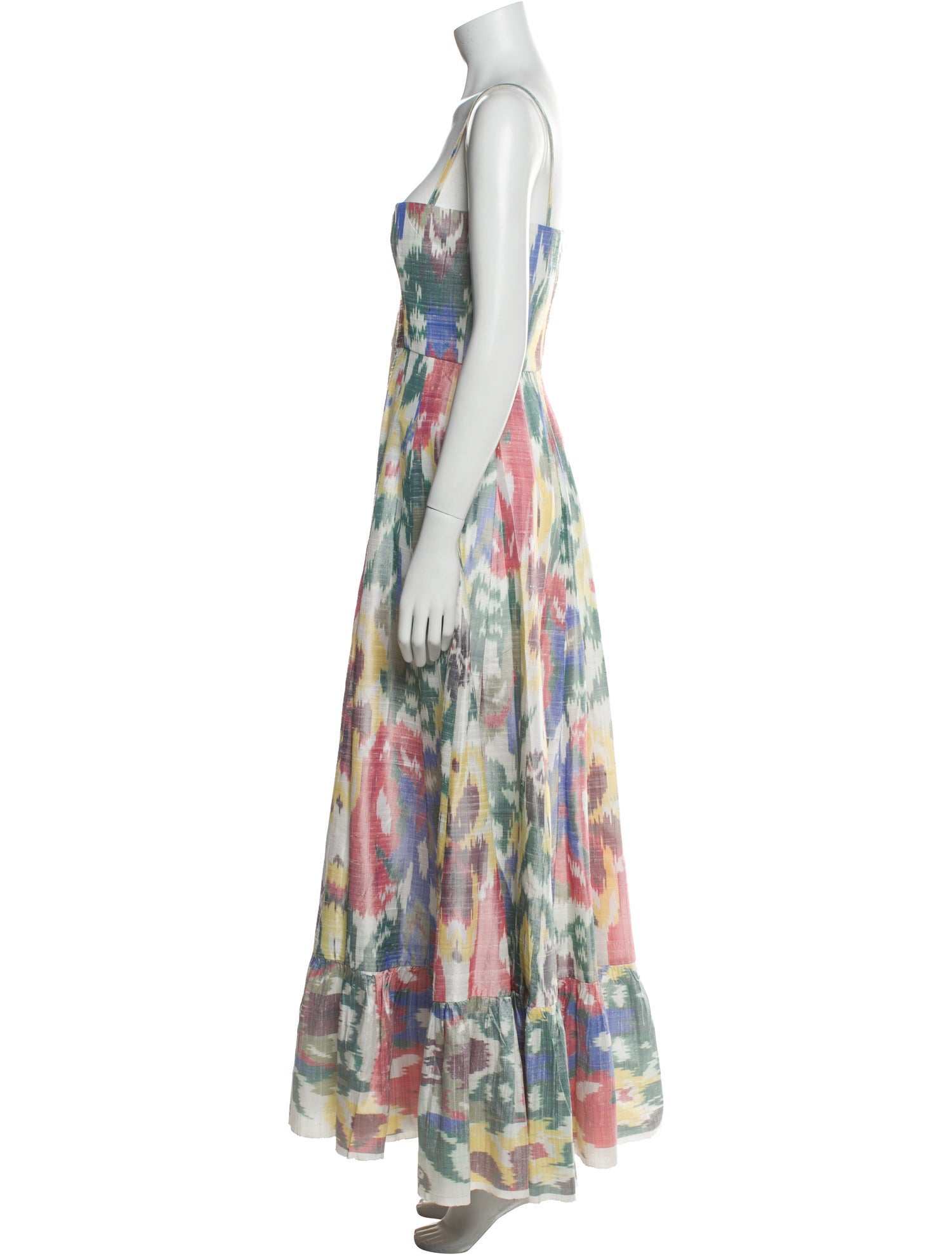 De Castro Silk Long Dress w/ Tags