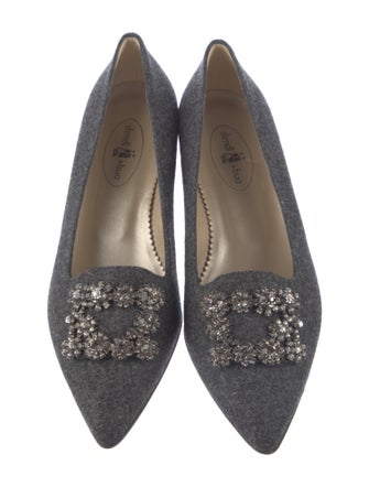 dirndl + bua Wool Floral Print Loafers