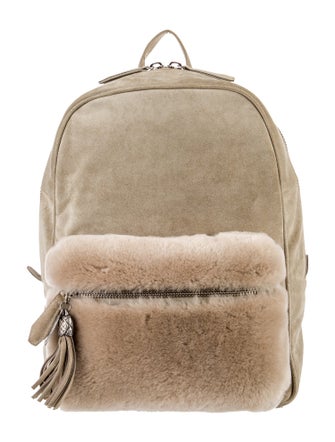 dirndl + bua Suede Backpack