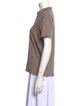 David Naman Linen Short Sleeve Polo