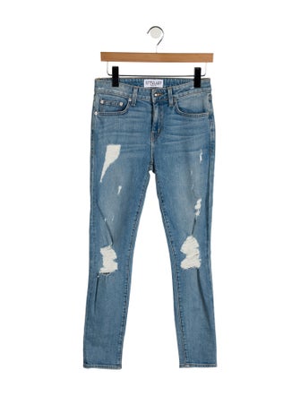 Derek Lam 10 Crosby Low-Rise Skinny Leg Jeans