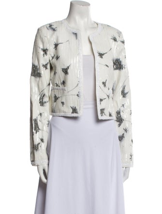 Derek Lam 10 Crosby Floral Print Jacket