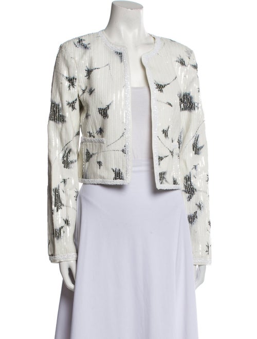Derek Lam 10 Crosby Floral Print Jacket
