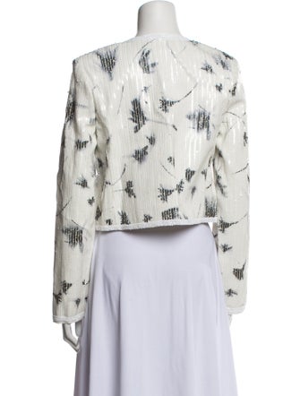 Derek Lam 10 Crosby Floral Print Jacket
