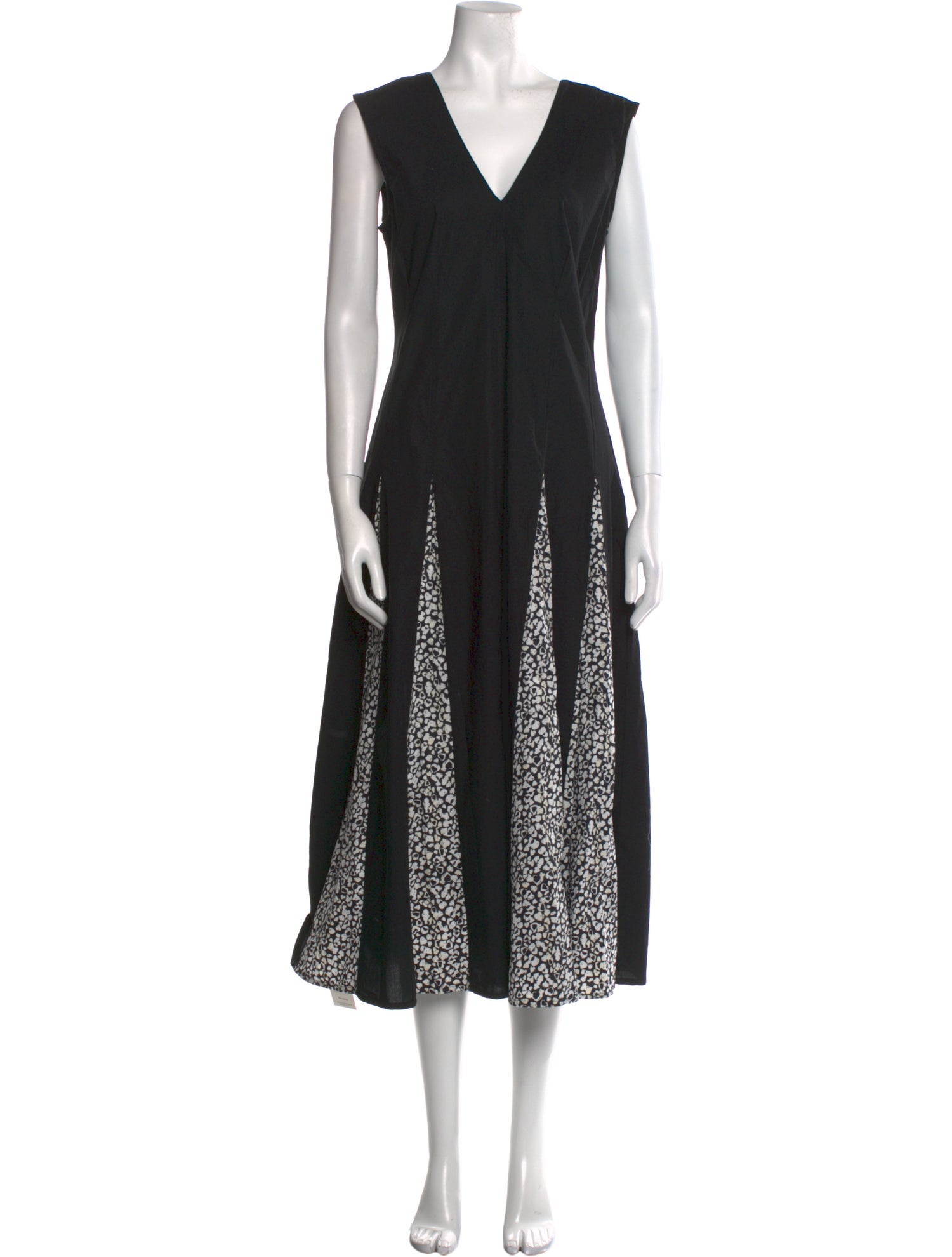 Derek Lam 10 Crosby V-Neck Long Dress