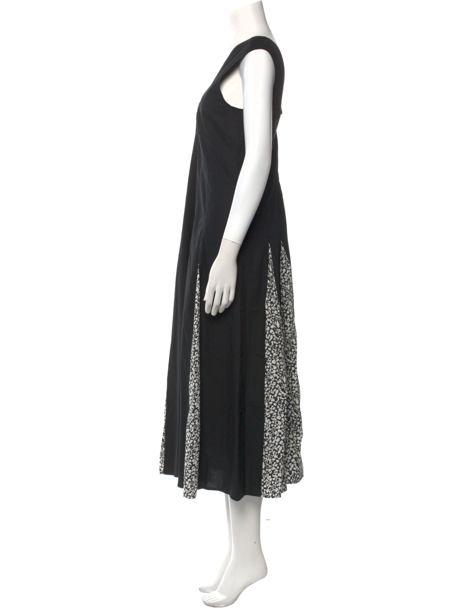 Derek Lam 10 Crosby V-Neck Midi Length Dress