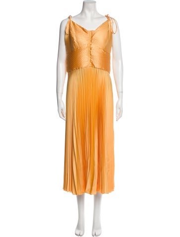 Derek Lam 10 Crosby Dresses V-Neck Midi Length Dress US 18 | 3XL