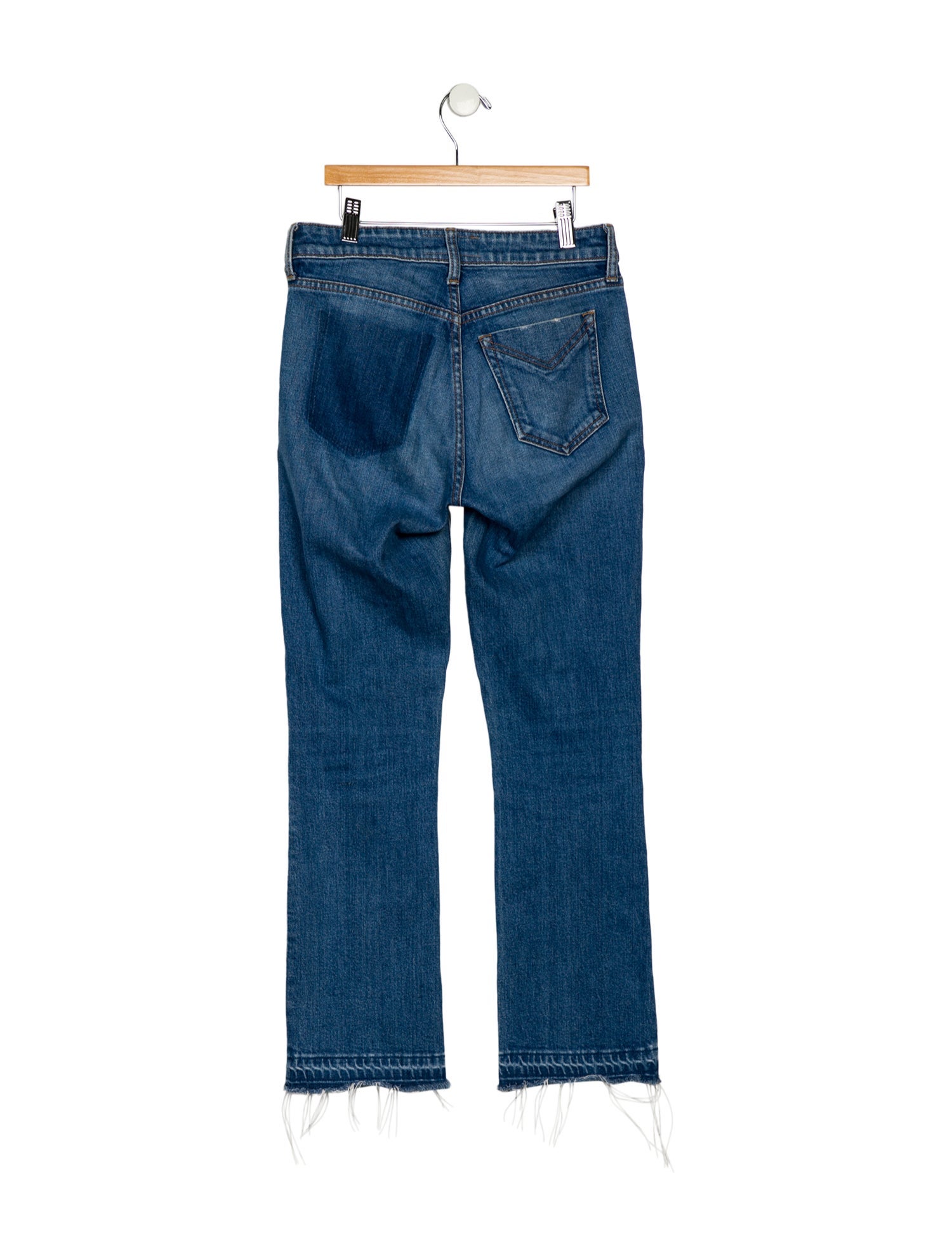 Derek Lam 10 Crosby Mid-Rise Straight Leg Jeans