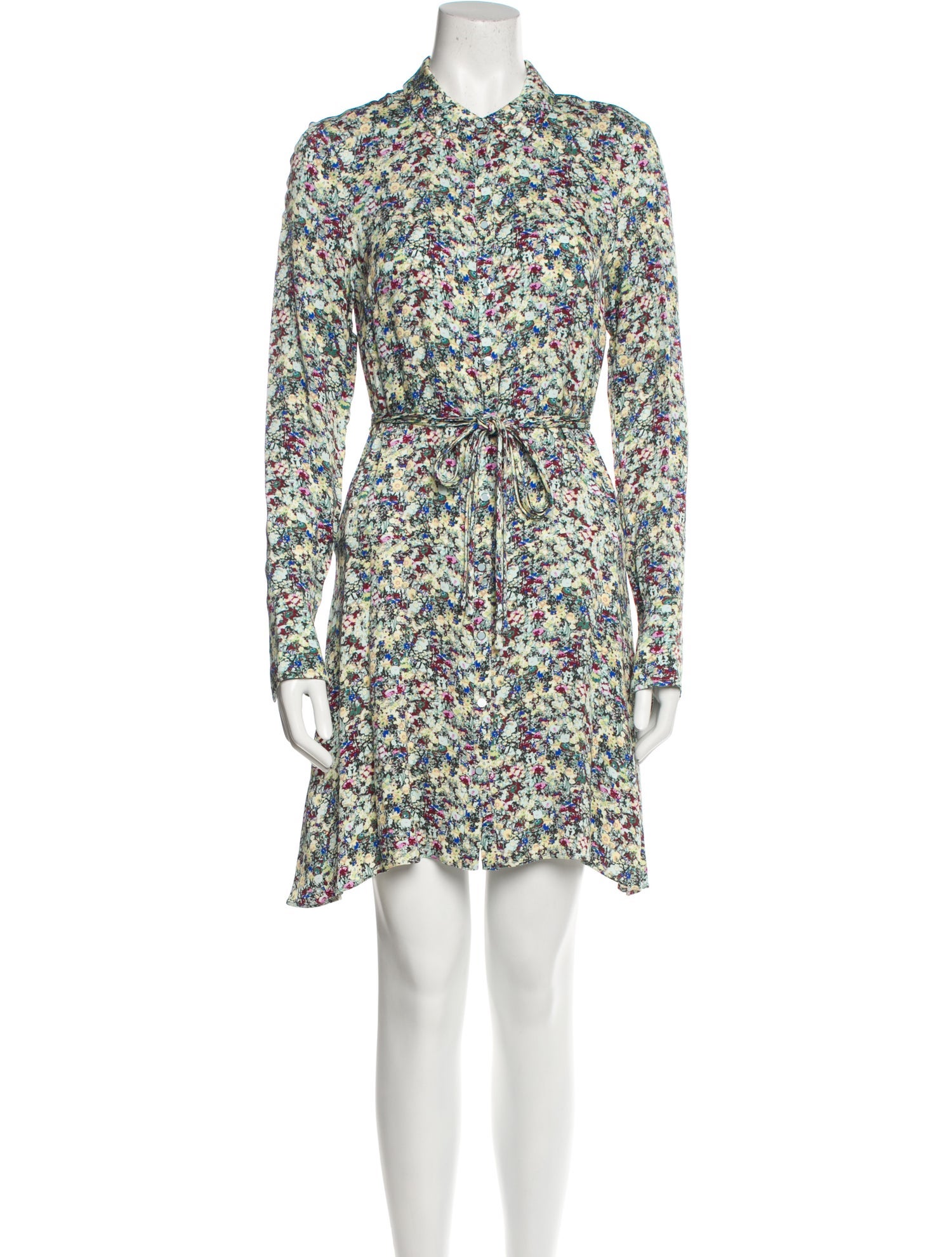 Derek Lam 10 Crosby Floral Print Mini Dress w/ Tags