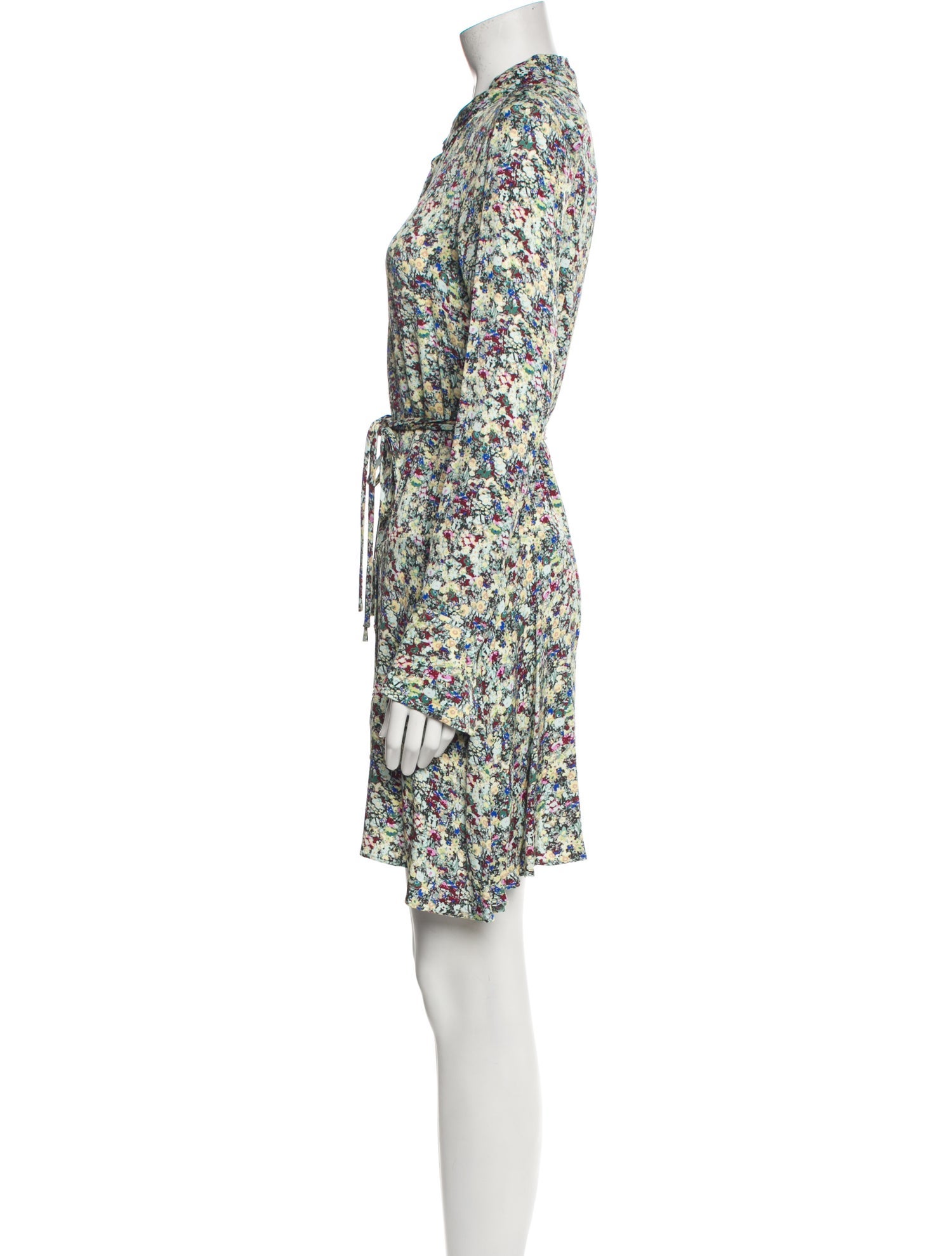 Derek Lam 10 Crosby Floral Print Mini Dress w/ Tags