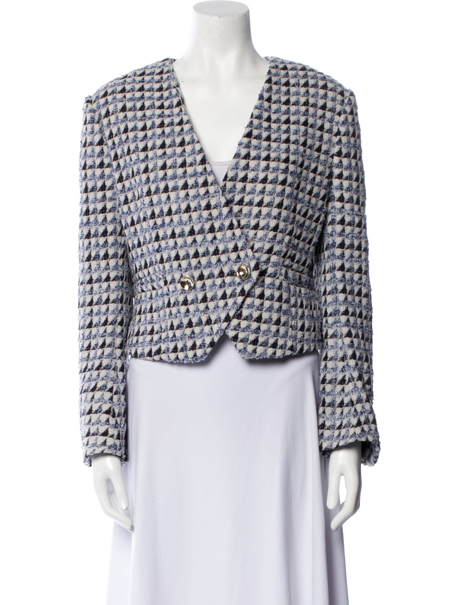 Derek Lam 10 Crosby Patterned Blazer