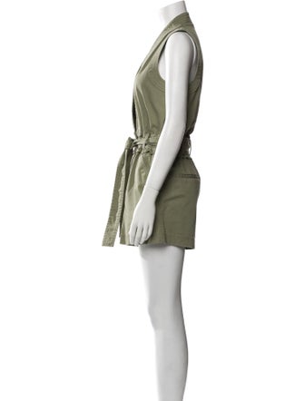 Derek Lam 10 Crosby V-Neck Romper