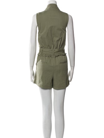 Derek Lam 10 Crosby V-Neck Romper