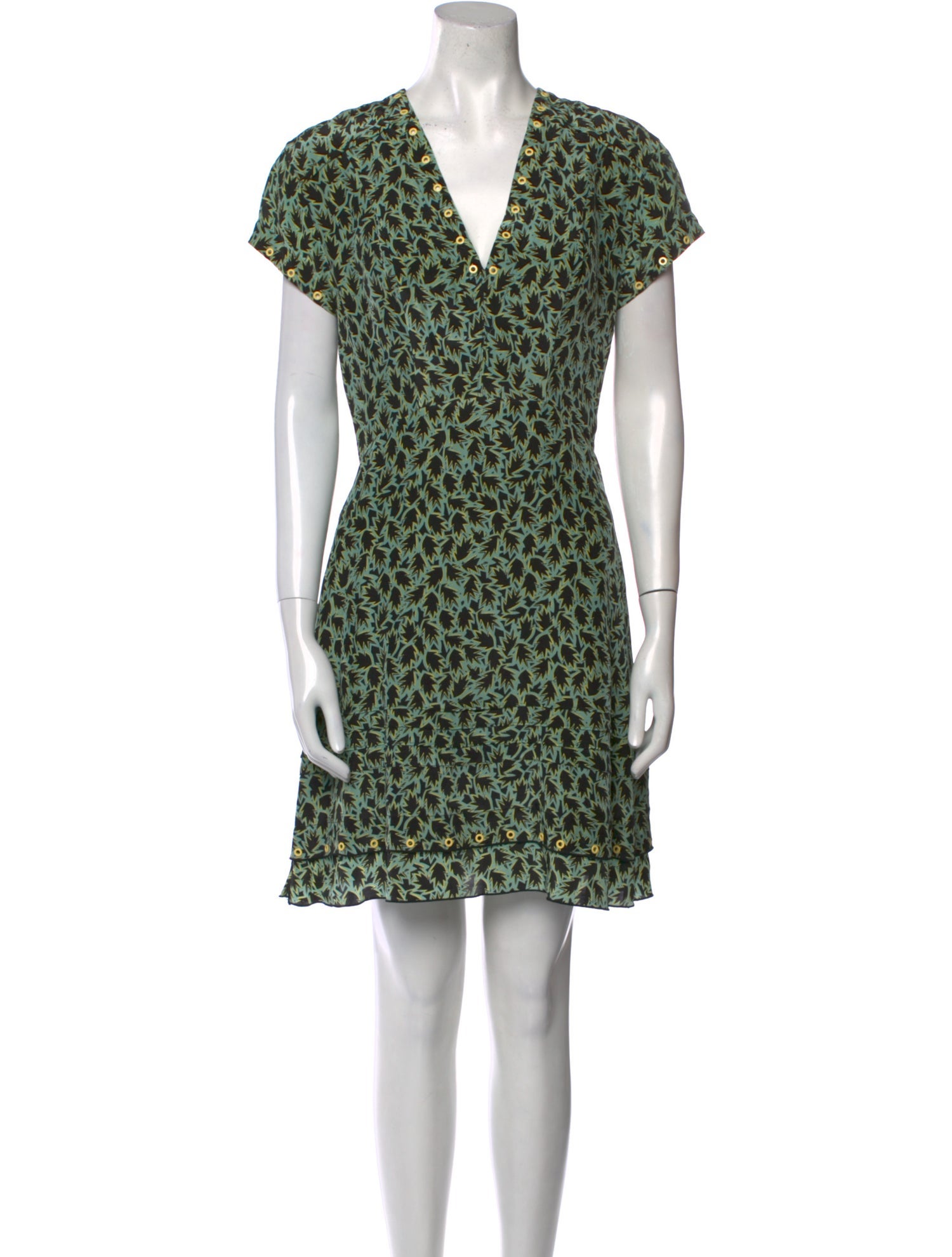 Derek Lam 10 Crosby Silk Mini Dress