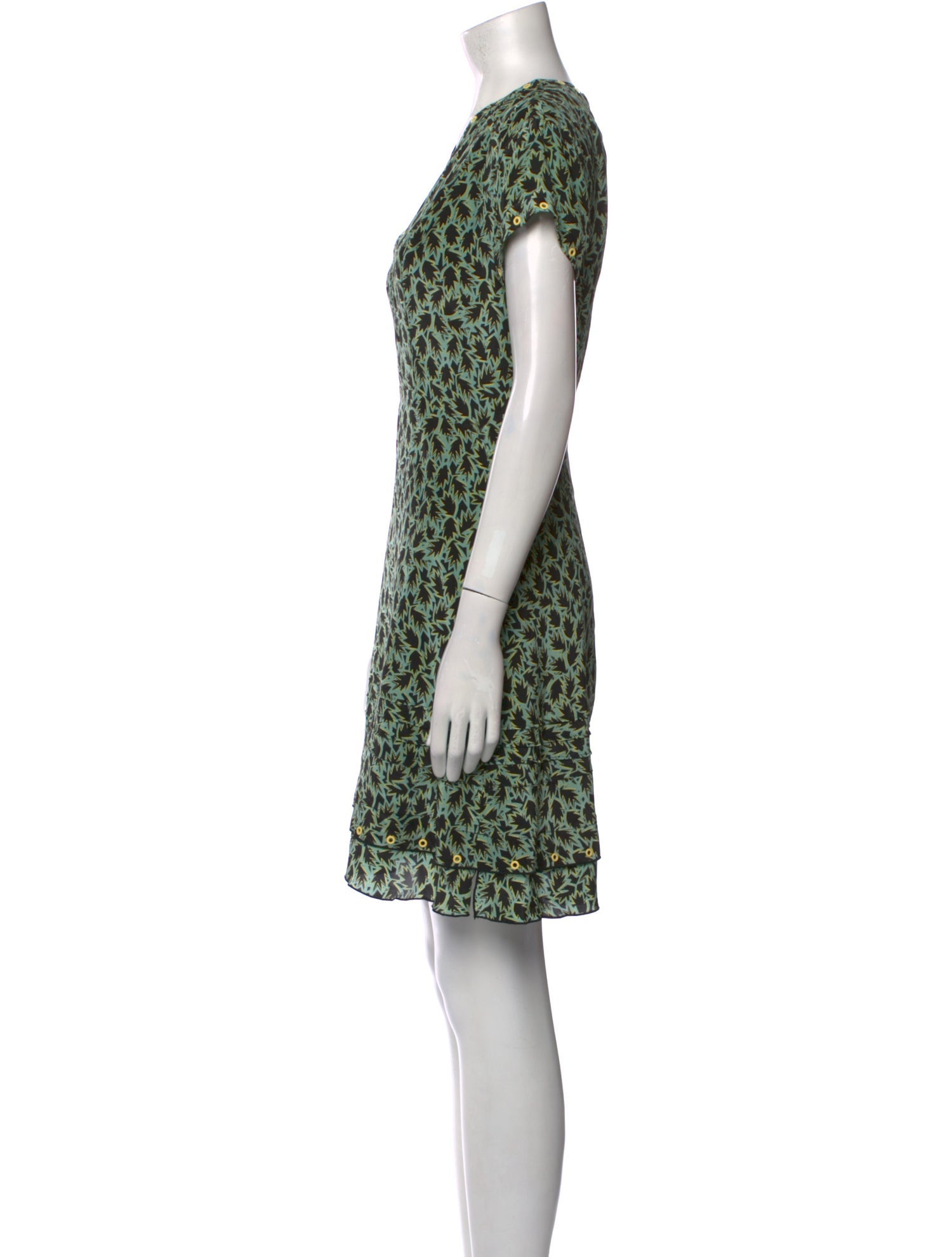 Derek Lam 10 Crosby Silk Mini Dress