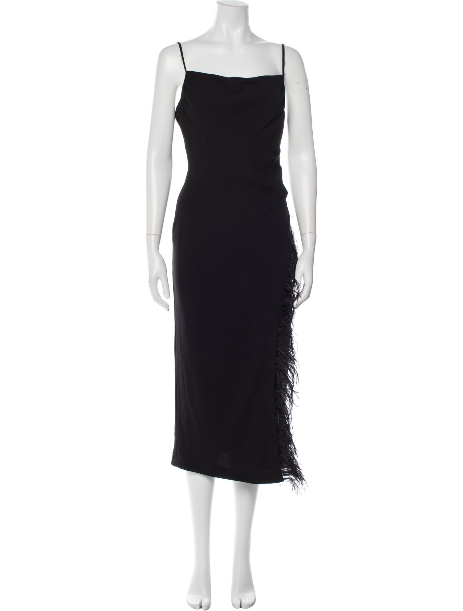Derek Lam 10 Crosby Square Neckline Long Dress