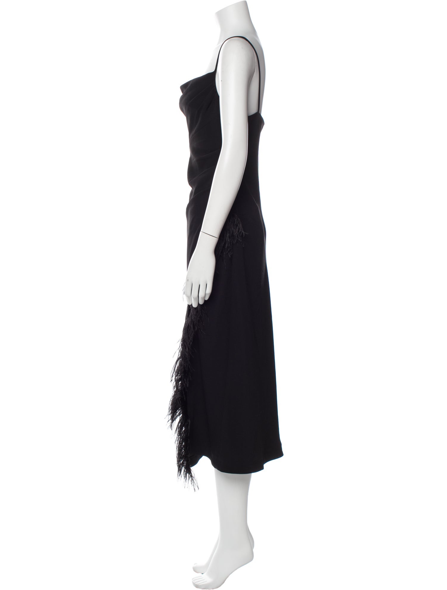 Derek Lam 10 Crosby Square Neckline Long Dress