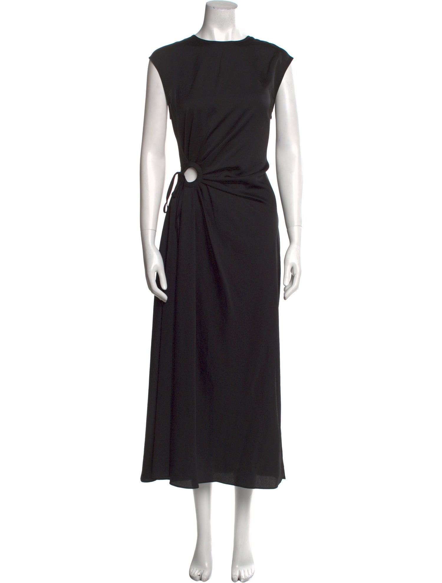 Derek Lam 10 Crosby Crew Neck Long Dress