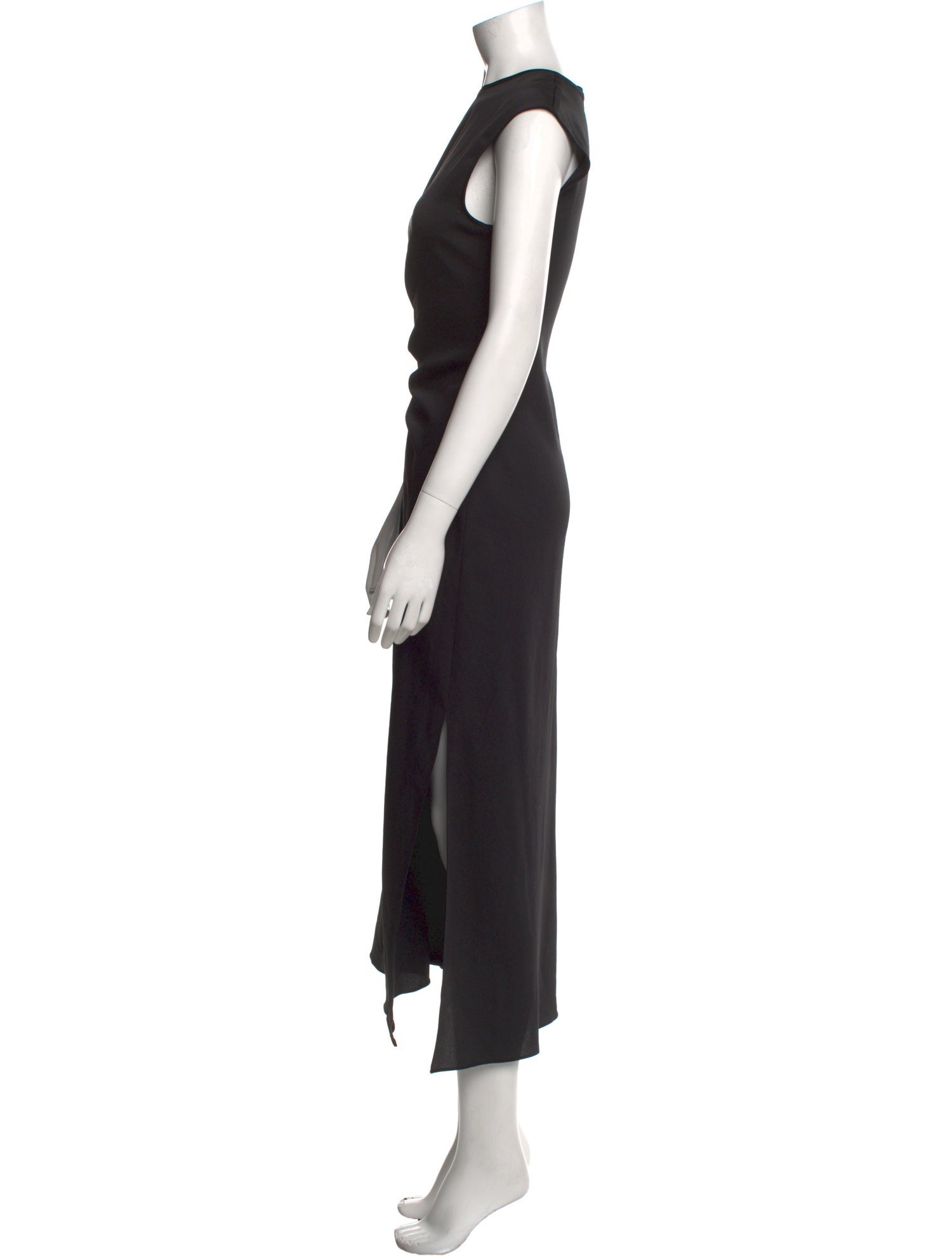 Derek Lam 10 Crosby Crew Neck Long Dress