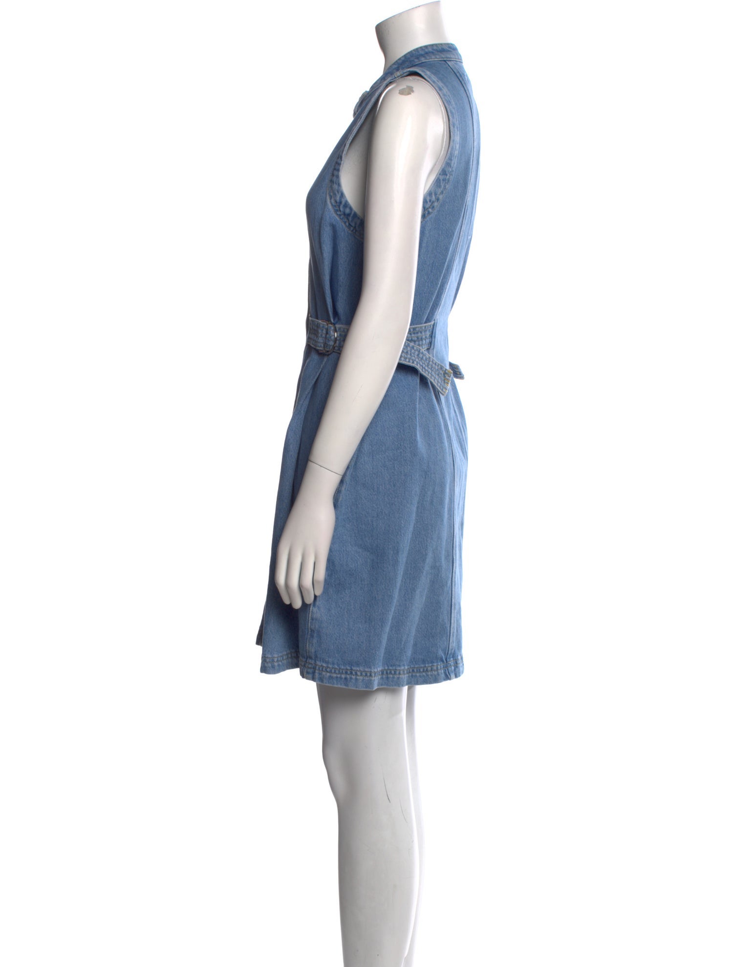 Derek Lam 10 Crosby Mock Neck Mini Dress