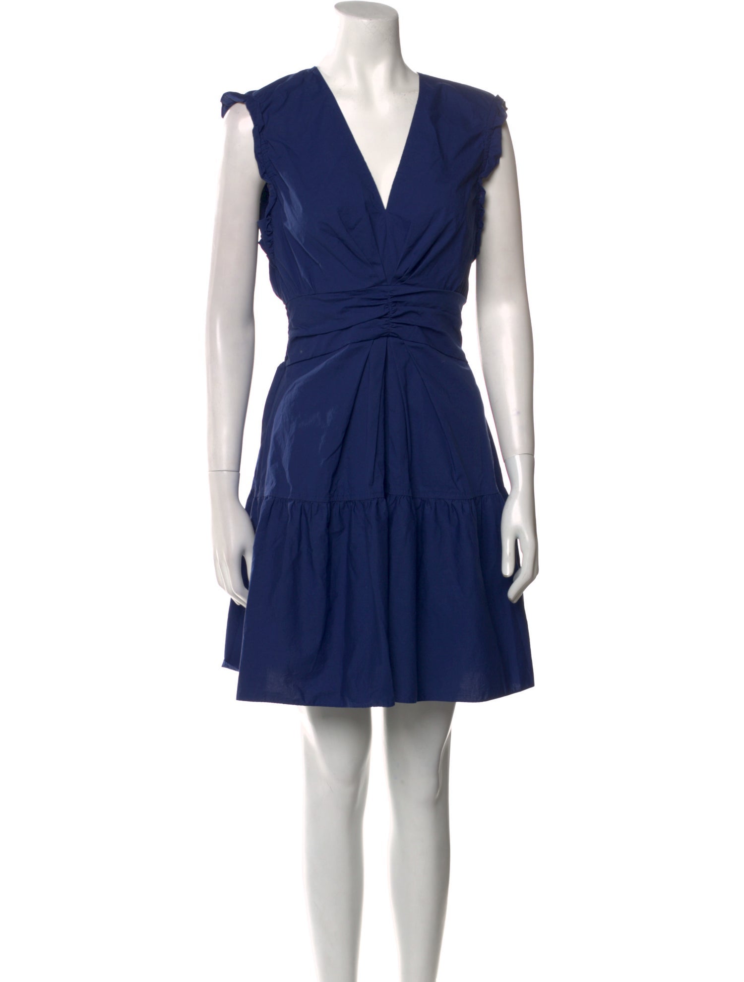 Derek Lam 10 Crosby V-Neck Mini Dress