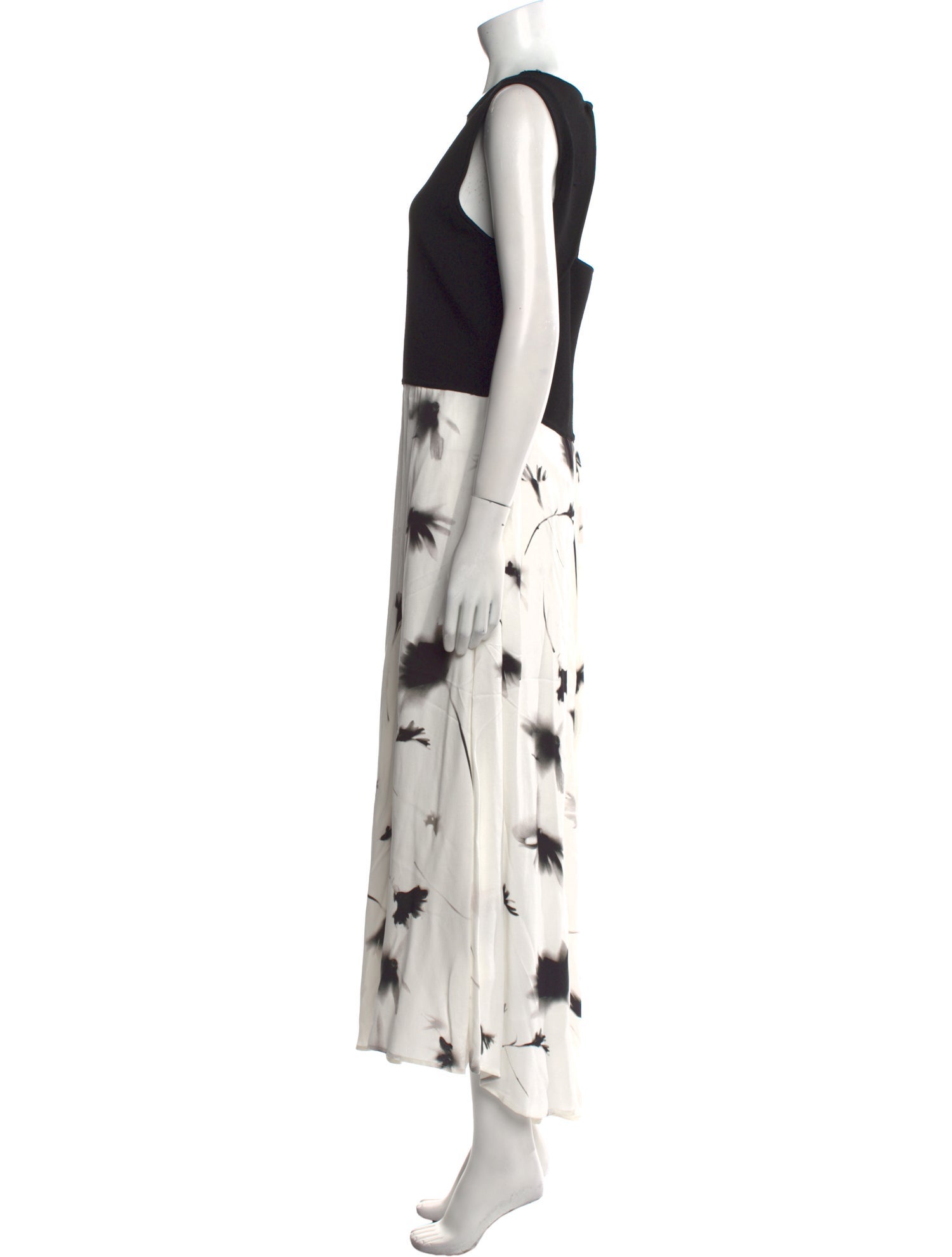 Derek Lam 10 Crosby Printed Long Dress
